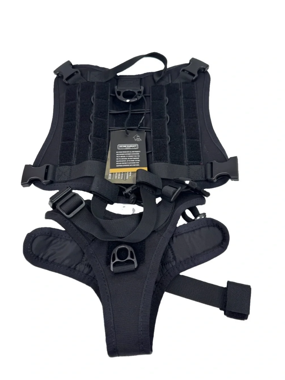One Tigris Tactical Dog Harness Vest Black Size Medium New With Tags